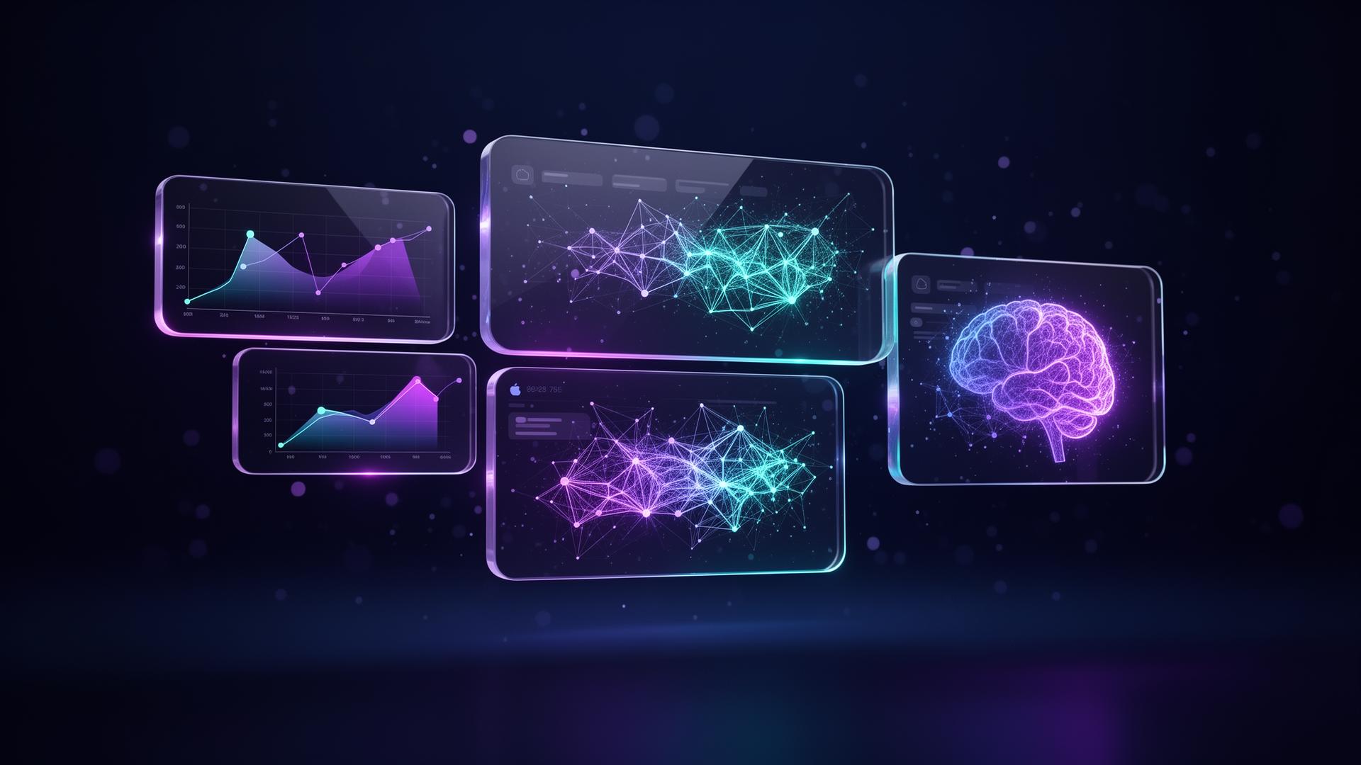 AI dashboard interface